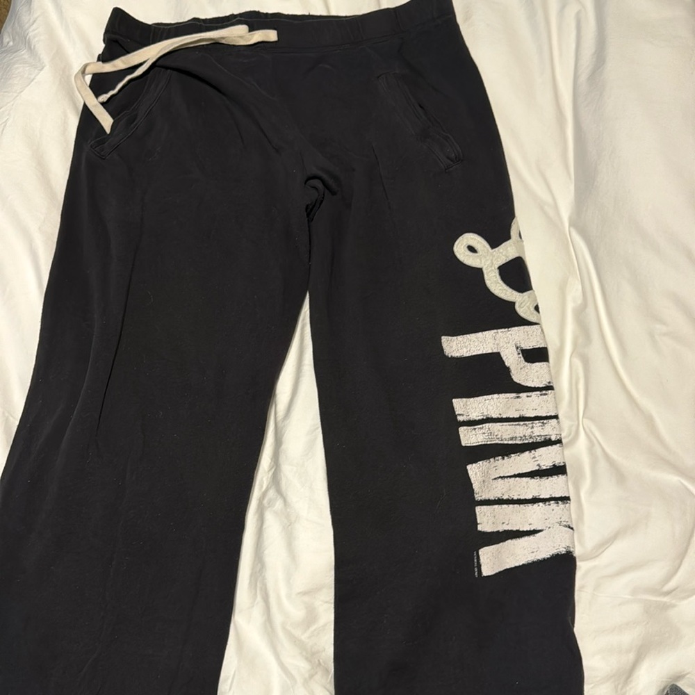Pink Wide Leg Sweatpant- size M